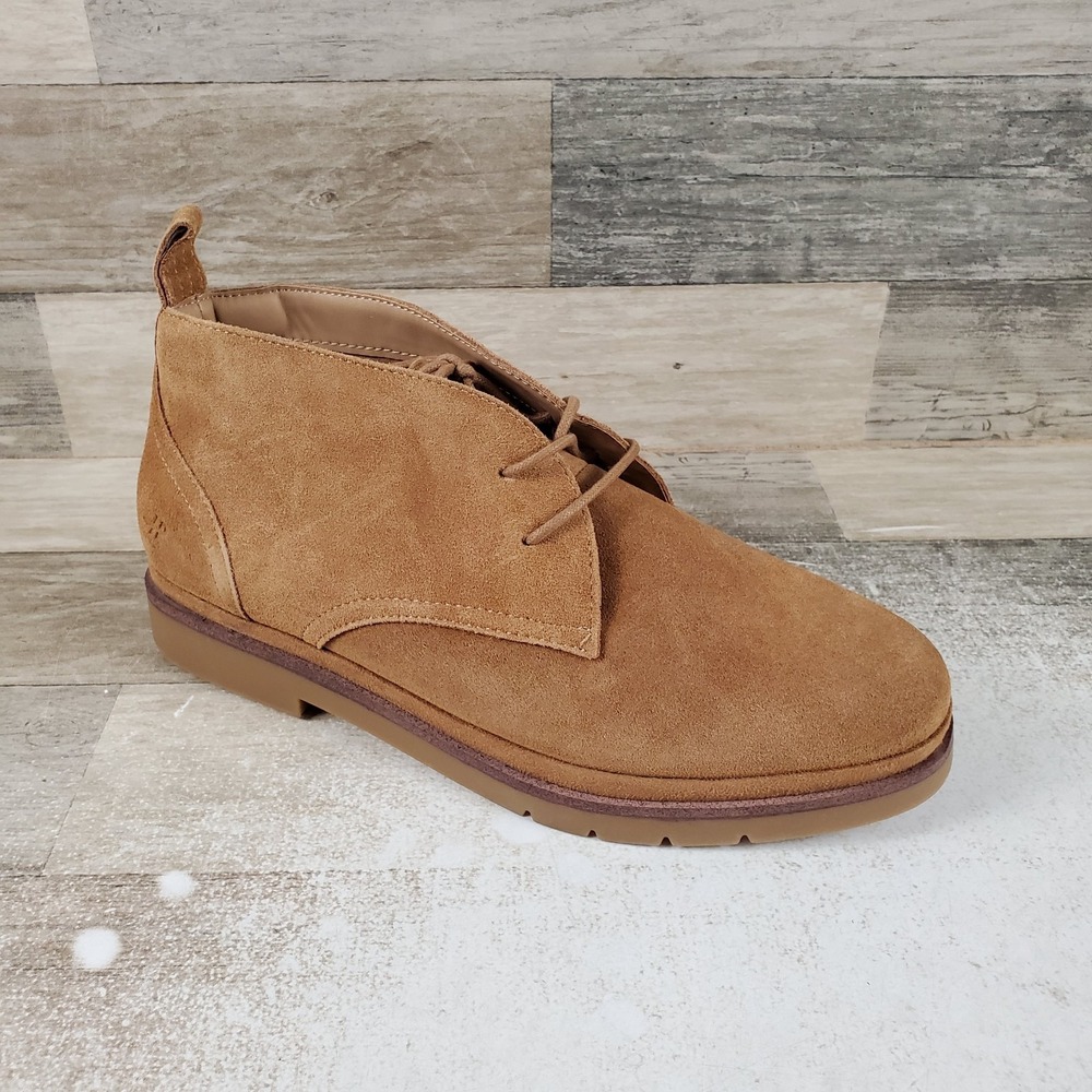 Hush Puppies Velox Womens Chukka Boots Sz 10 M Brown Suede Lace Up Round Toe